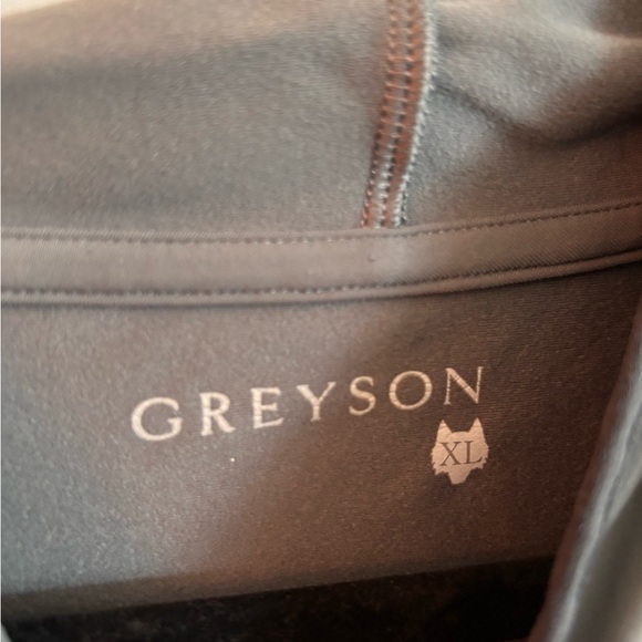 Greyson Charcoal Hooded Top golf - Picture 3 of 5
